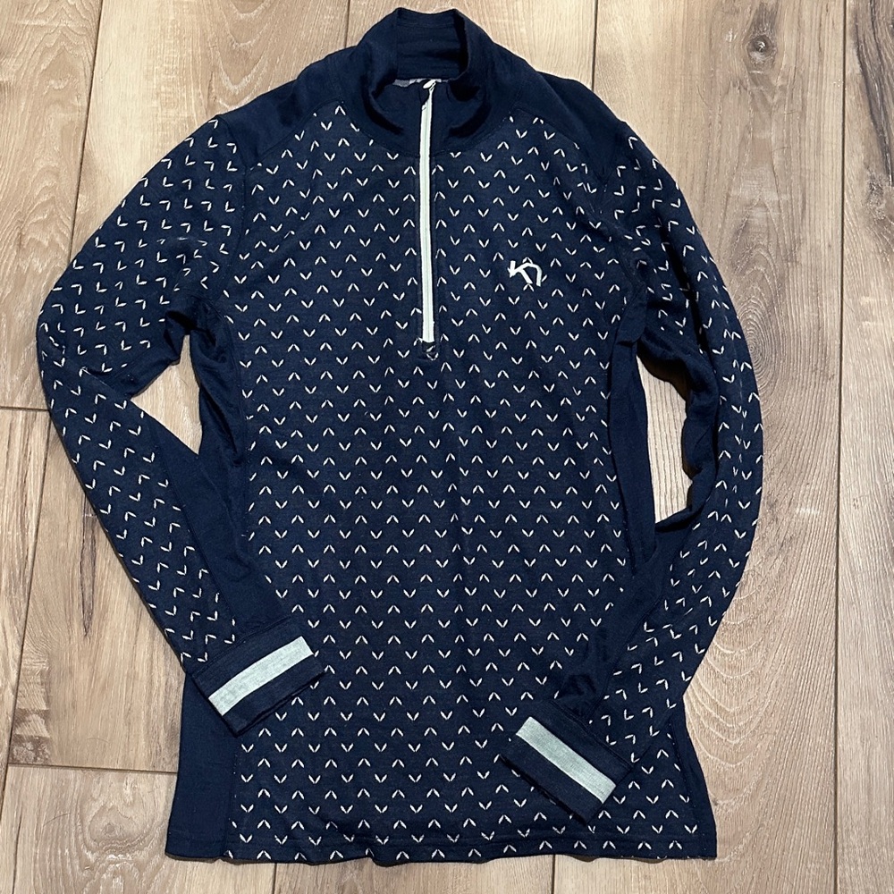 Kari Traa Half Zip Base Layer Sz XL